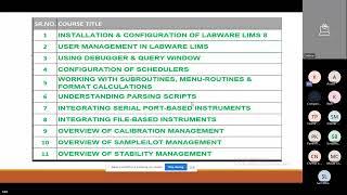 Administrative LIMS Free demo session on  03 Mar 2024