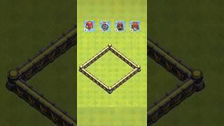 Max Siege Machine Vs Skeleton Traps||Clash of clan||#short #coc #clashofclans