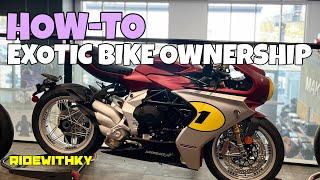 Exotic Bike Ownership: HOW MUCH IS IT? Ducati | Aprilia | MV Agusta