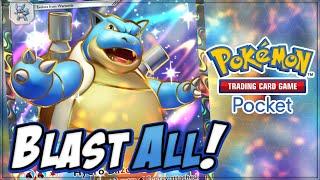 BLASTOISE EX is ACTUALLY BUSTED! | Pokemon TCG Pocket