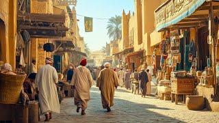 Cairo Egypt   | Day to Night Walking Tour in 4K