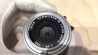 Leica Summicron-M 35mm f2.0 Silver ASPH