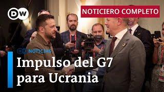 DW Noticias del 20 de mayo: Impulso militar del G7 a Ucrania [Noticiero completo]