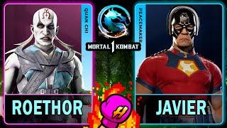 MK1 Roethor (QUAN CHI) VS Javier (PEACEMAKER)Mortal Kombat 14K 60ᶠᵖˢ