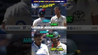 Jaiswal vs Mitchell Starc KL Rahul & Jaiswal 172 Runs  IND vs AUS Test 1 Day 2 #shorts #indvsaus