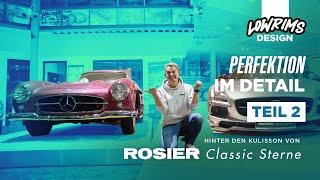 Einblick in die heilige Werkstatt | Low Rims Design meets Rosier Classic Sterne