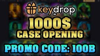 KeyDrop Promo Code  1000$ OPENING  Best Key Drop Code 2025 
