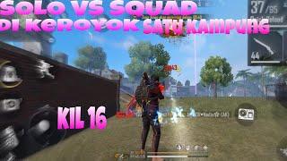 SOLO VS SQUAD DI BERMUDA || JADI ORANG KETIGA? || 16 KILL!!