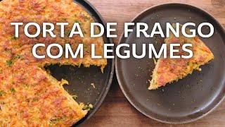 Torta de Frango Com Legumes Deliciosamente Saudável - Chef Felipe Caputo