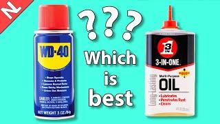 Are WD-40 and 3-in-One Oil the same?