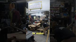 Prepping the Workshop for Cruck Framing ~ Part 1