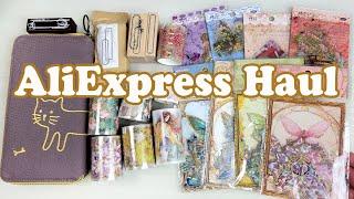 AliExpress Stationery Haul | So Many Shiny Stickers and Washi