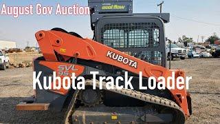 Kubota and John Deere Equipment in our August Gov Auction!!