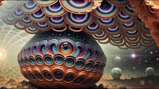 The Watcher 4k Psychedelic AI Graphic Visuals