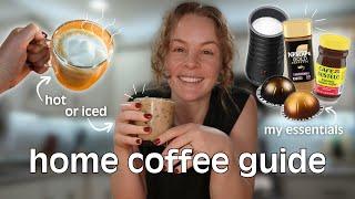 My EVERY DAY Coffee Routine (how to make perfect lattes at home) 