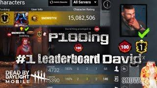 P100ing #1 Leaderboard David | Dead by Daylight Mobile