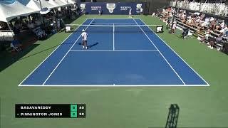 ATP Tiburon Challenger: Nishesh Basavareddy (USA) vs Jack Pinnington Jones - HLs