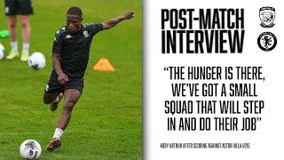 INTERVIEW | Goal Scorer, Koby Arthur After Villa Draw