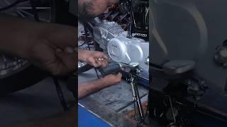 Assembling 70cc Impress Motorcycle #shorts #youtubeshorts #assembly #motorcycle #wowthings