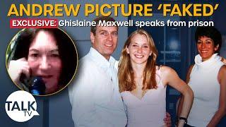 Ghislaine Maxwell: Prince Andrew picture with Virginia Giuffre is 'fake'