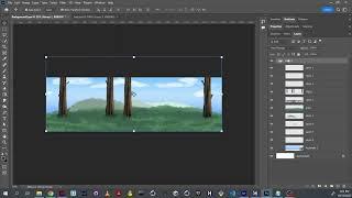 Creating a looping walk cycle with Toon Boom and After Effects, Part II, Creating your background