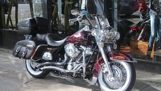 2007 HARLEY-DAVIDSON BLACK CHERRY ROAD KING VANCE & HINES BIG RADIUS @ WCHD, Glasgow, Scotland