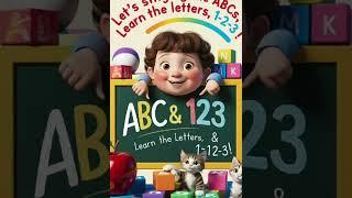 ABC part3 by Little Jerry Nursery Rhymes and Kids Songs |shorts| #butterfly #happychristmas #shorts