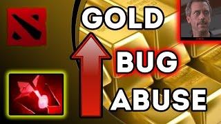 Dota 2 GOLD Abusers in Battle Cup - MAX SLOT ITEMS in 25 min!!!