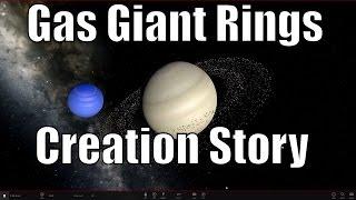 How Saturn Got Its Rings - Gas Giants and Ring Creation - Universe Sandbox²