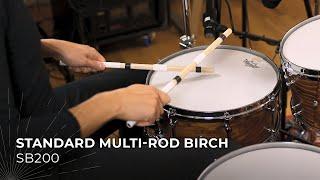 MEINL Stick & Brush Standard Multi-Rod Birch SB200