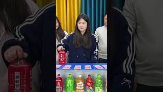 饮料配对大挑战！ #搞笑视频 #母子俩的欢乐时光 #母子俩的日常生活