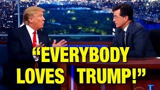 Stephen Colbert & His Audience Used To LOVE Trump! w/ Drea de Matteo