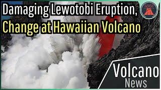 This Week in Volcano News; Damaging Lewotobi Eruption, Hawaiian Volcano Earthquake Swarm