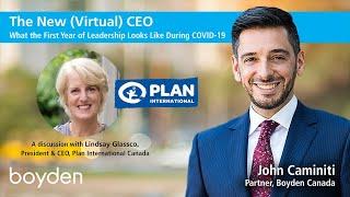 The New (Virtual) CEO featuring Plan International Canada’s Lindsay Glassco