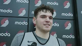 Donovan Clingan Media Availability | December 10, 2024 | Portland Trail Blazers