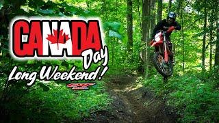 CRF300L | Canada Day Ride 2023 // SCORRA Horseshoe Valley