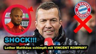 Vor 1 Stunde! Matthäus kritisierte KOMANY dafür, dass er seine Spieler zu hart trainieren ließ