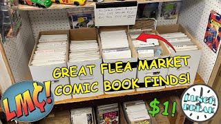 Hunting for $1 Comics at an Indoor Tag Sale!