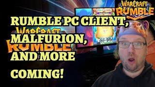 Warcraft Rumble PC Client, Malfurion Stormrage, and More Coming!