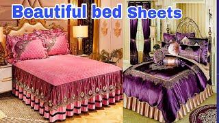 Beautiful bed sheets design | 2024 model bed sheets | bridal bed sheets | Cubic home