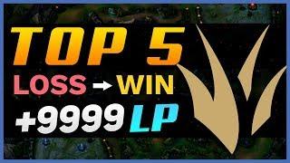 TOP 5 WAYS TO TURN A LOSS INTO A WIN! | Skill Capped