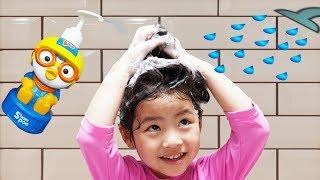 샴푸와 함께라면 목욕이 재밌어요!! 서은이의 콩순이 샤워기 목욕놀이 Bath with Shampoo