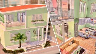 Colorful Penthouse Loft | Sims 4 ASMR Speed Build