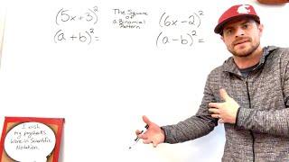 Square of a Binomial Pattern (Quick Math)