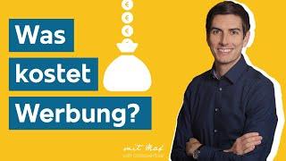 Werbekosten (einfach) berechnen und vergleichen! Was kostet Werbung?