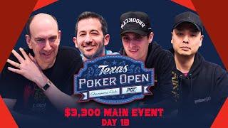 Texas Poker Open 2024 | $2,000,000 GTD Main Event Day 1b