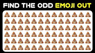 Find The Odd Emoji Out | Easy, Medium & Hard Level Edition