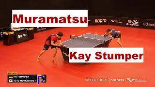 Yuto Muramatsu vs. Kay Stumper | QF WTT Feeder Düsseldorf 2 | Full Match - Short Form