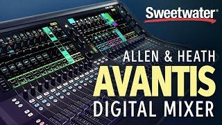 Allen & Heath Avantis Digital Mixer Overview