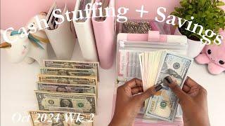 $415 | Cash Envelope Stuffing | Oct 2024 | Single Mom